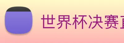 世界杯决赛直播入口 Logo